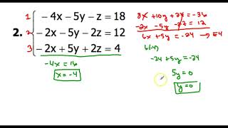 Multivariable Systems of Equations