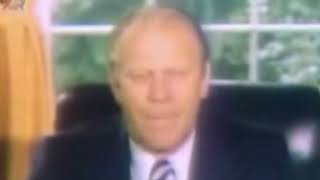 President Ford pardons Richard Nixon