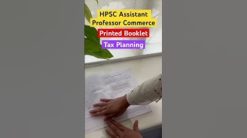 Concise booklets for HPSC Assistant Professor Commerce. Call now. #hpsc #hpscassistantprofessor