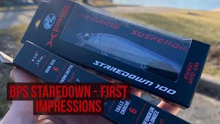 BPS Staredown Jerk Bait - First Impression - YouTube