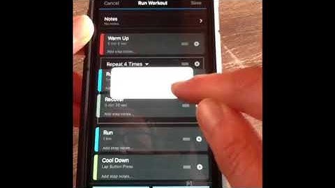 Creating a Workout with Garmin Connect and Forerunner 235