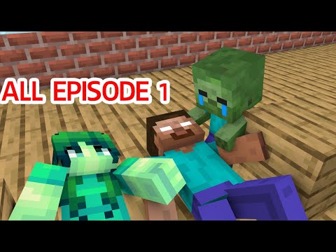 Monster School : Season 1 All Episode - Minecraft Animation