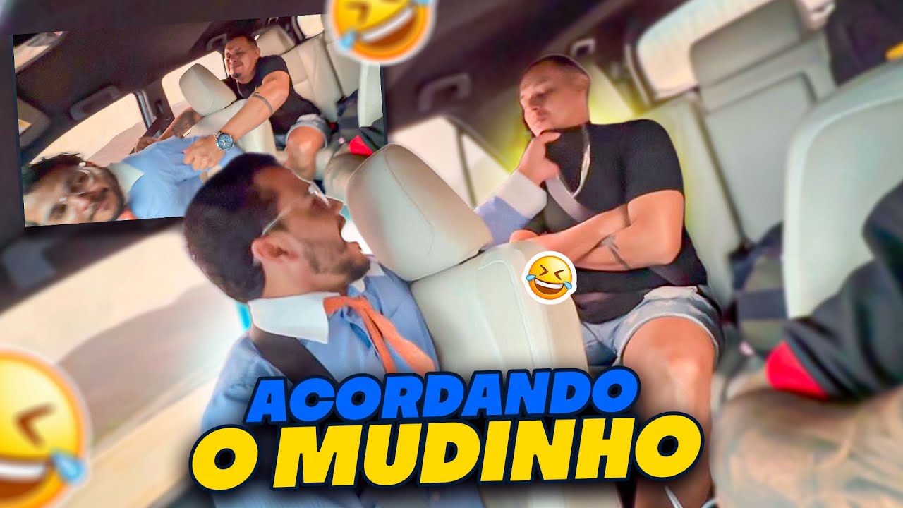 DIDINHO ACORDOU O MUDINHO NA VIAGEM E ELE PEGOU AR | MUDINHO PEDREIRO 