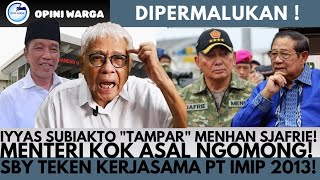 Download Lagu Terungkap SBY Beri Izin PT IMIP Morowali !! Iyyas Subiakto Permalukan Menhan Sjafrie !  MP3