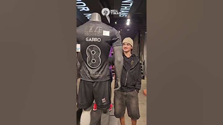 OS DETALHES DA NOVA CAMISA DO GARRO