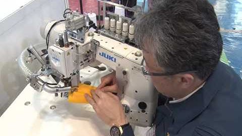 JUKI MF-3620-L200-B52B 4-needle Coverstitch Flat Seamer for Polo Shirt