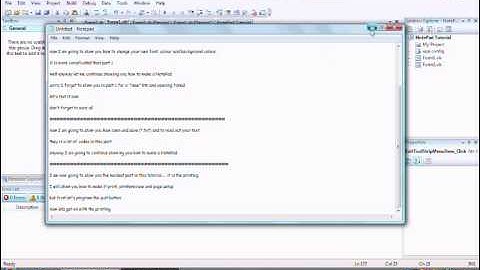 NotePad Tutorial (Part 4(bit 1-4)) in vb