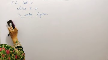 FSc Math Chapter 1 | Introduction to Number System|Star Academy