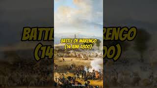 6 Key Battles in the Napoleonic Wars⚔️ #shorts #history #war #napoleonbonaparte #france #battle