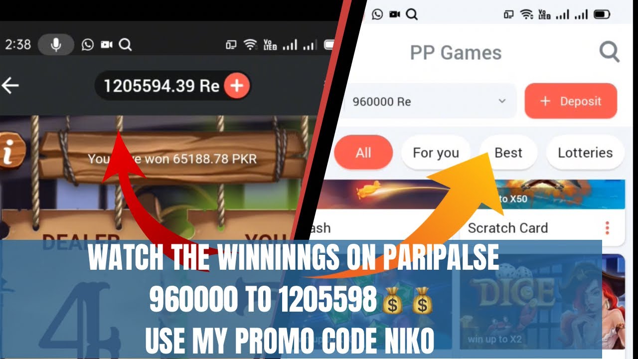 Codeniko how to win games in paripalse || new promo code NIKO || #indian poker ...