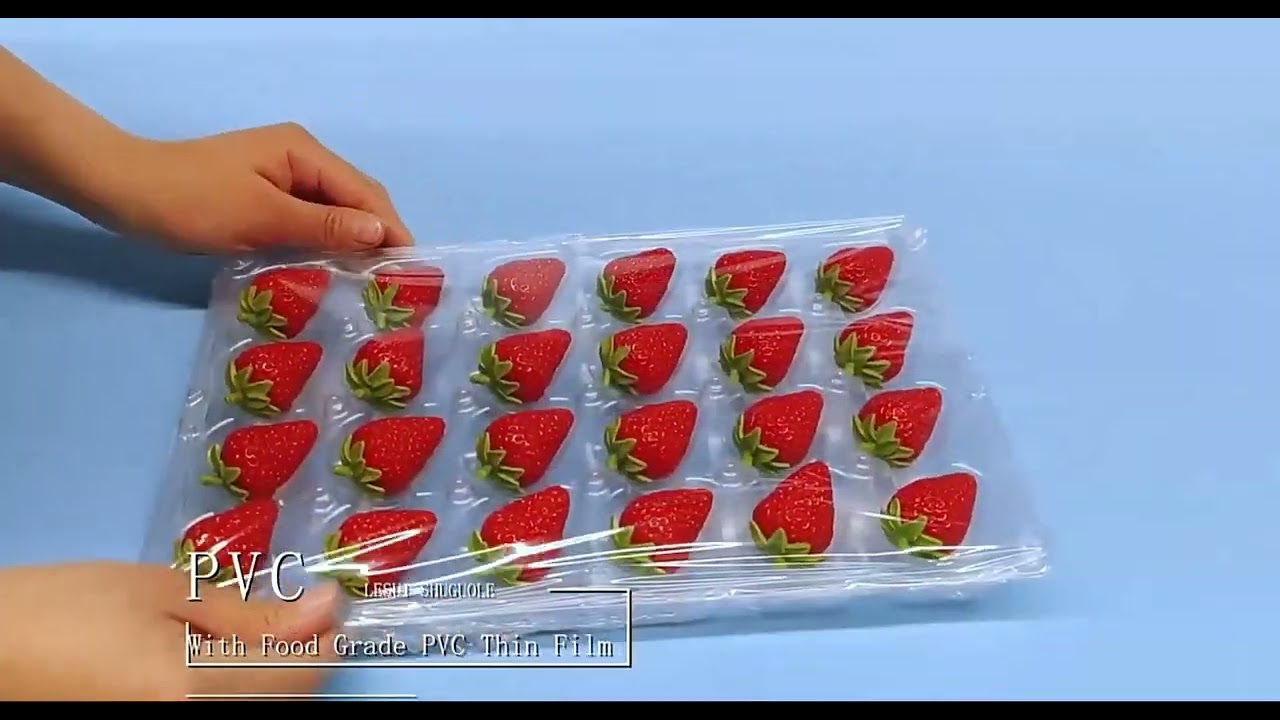 Strawberry display box