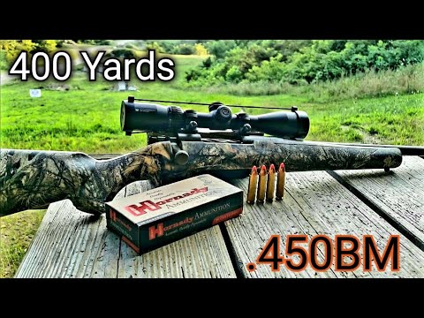 .450 Bushmaster 400 Yards Accurately - Mossberg Patriot 450BM