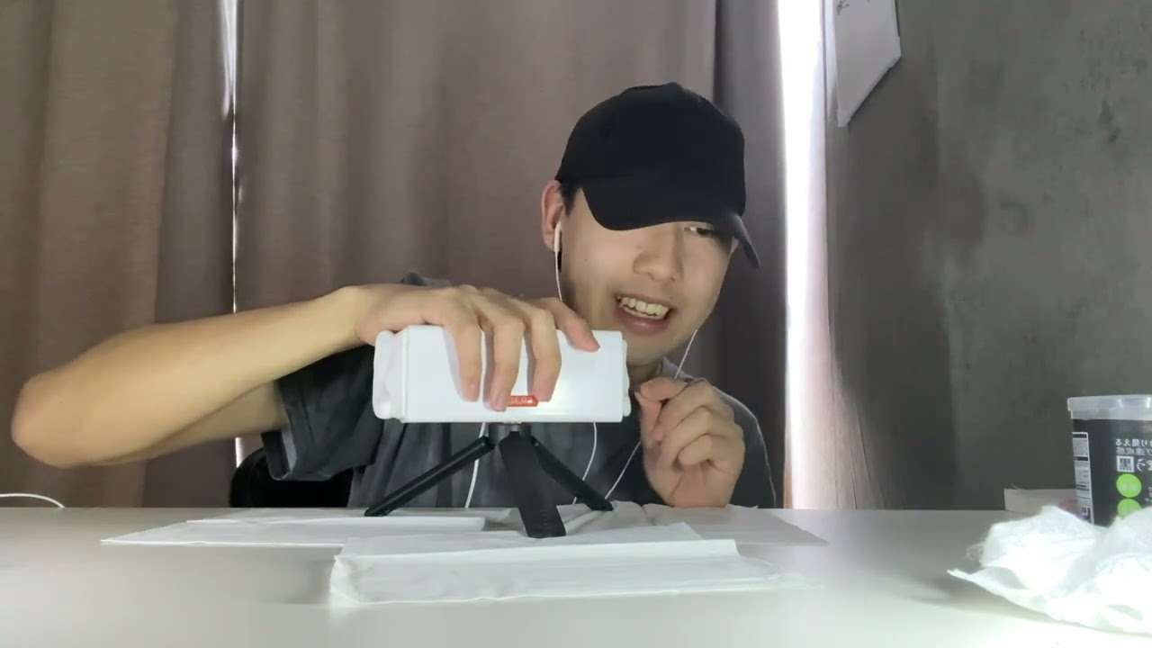 【ASMR】耳垢とり！