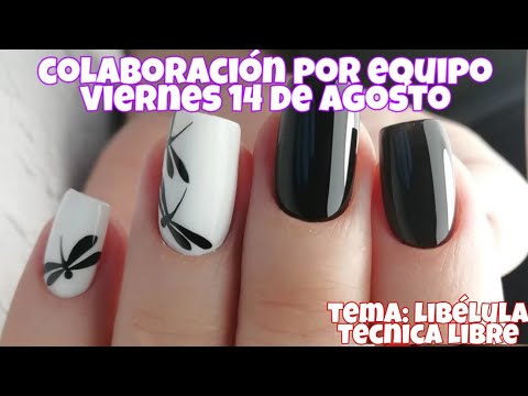 Video: Cómo Dibujar Una Libélula En Tus Uñas