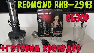 Обзор блендера REDMOND RHB - 2913 (+тест готовим хренодёр)