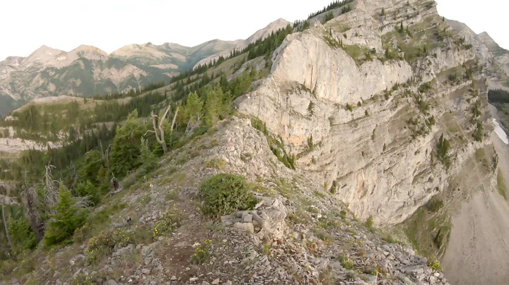 Mount Proctor, Fernie, BC, Canada - Mountain trail...