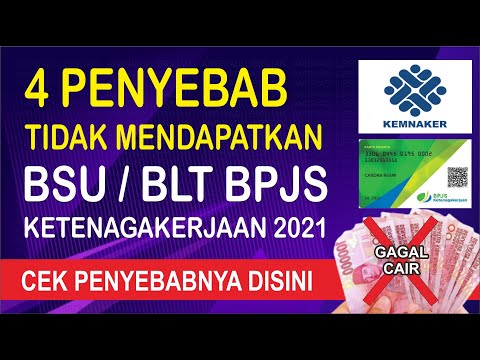 4 PENYEBAB TIDAK