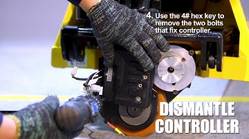 [STAXX] Lithium pallet truck - 2 min to replace controller