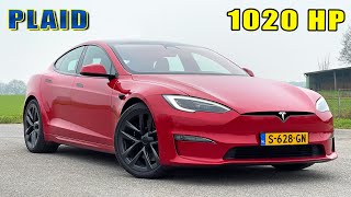 TESLA MODEL S PLAID REVIEW on AUTOBAHN [NO SPEED LIMIT]
