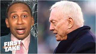 Stephen A. responds to Jerry Jones' stance on Cowboys players kneeling | First Take