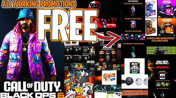 How to get ALL PROMOTION CODES + RARE OPERATORS in Black ops 6/Warzone