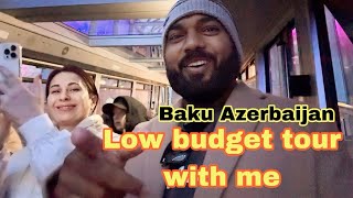 Low Budget Tour Plan Baku | The Funicular Ride in Baku, Azerbaijan | How to Get Funicular Ride Baku