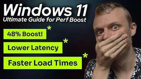 Boost Performance by 48% - Windows 11 Optimization Guide!