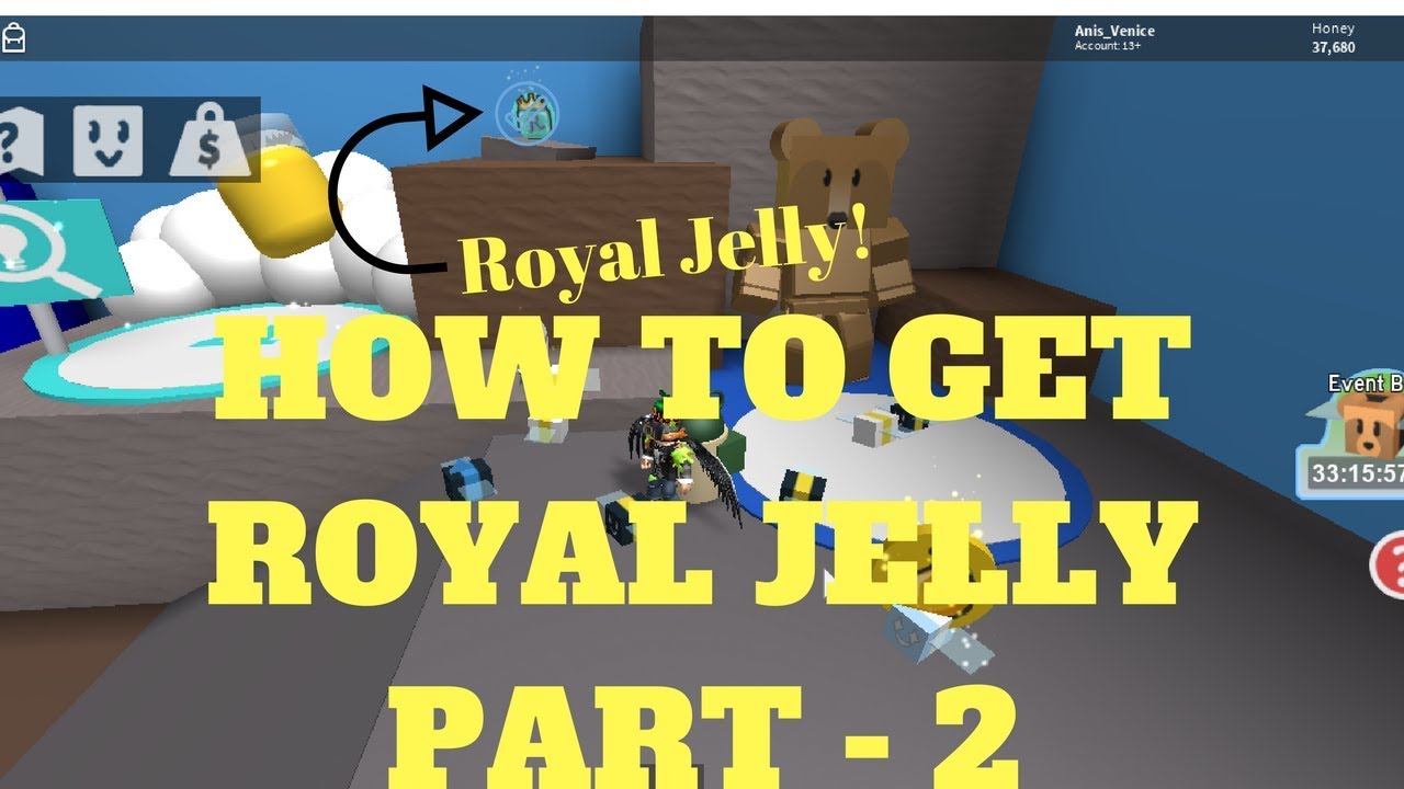 how-to-get-royal-jelly-in-bee-swarm-simulator-part-2-youtube