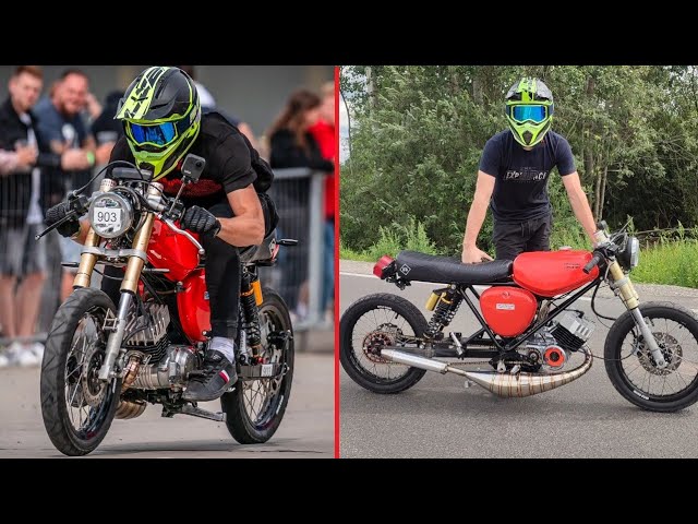 Insane Simson S51 Tuning: Drag Racing the Ultimate 2-Stroke Machine 