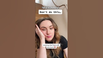 These 5 Daily Habits Can Create Facial Asymmetry Over Time | All You Can Face #shorts #faceyoga