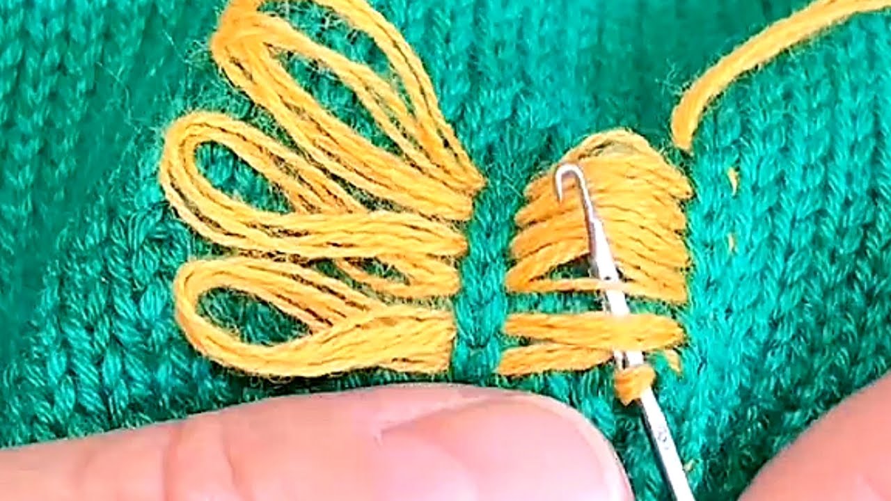 How to Invisibly Repair a Hole in a Knit Sweater at Home - YouTube