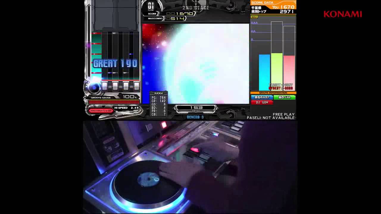 pendulum gif 4thKAC「beatmania IIDX 22 PENDUAL」決勝ラウンド Beach Side Bunny - TOKI