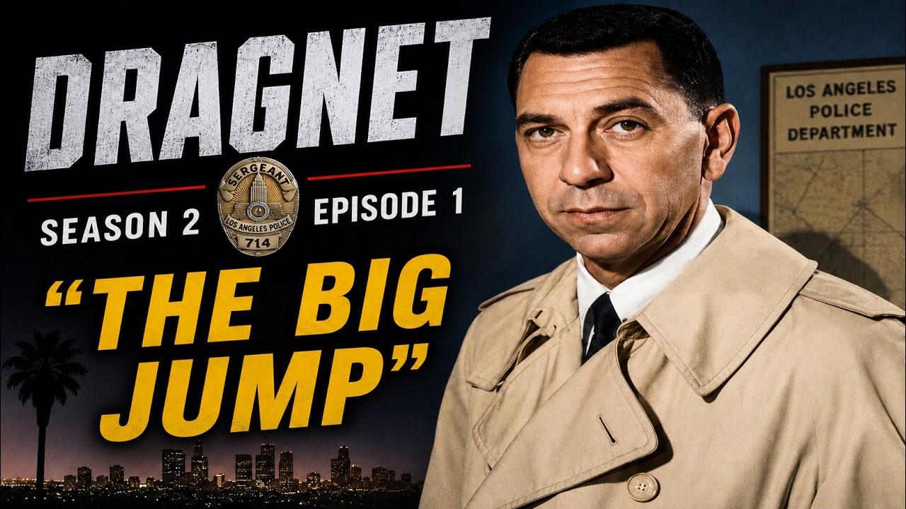 その他 Dragnet: Season 2/ 🕵️🚨🛡️⚖️ Dragnet - The Big Jump - (1952) Season 2 Episode 1