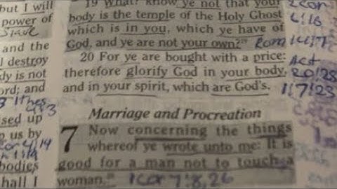 1CorCh7 MARRIAGE & PROCREATION📖Study join us Day24 #lostchildrenofisrael12tribes