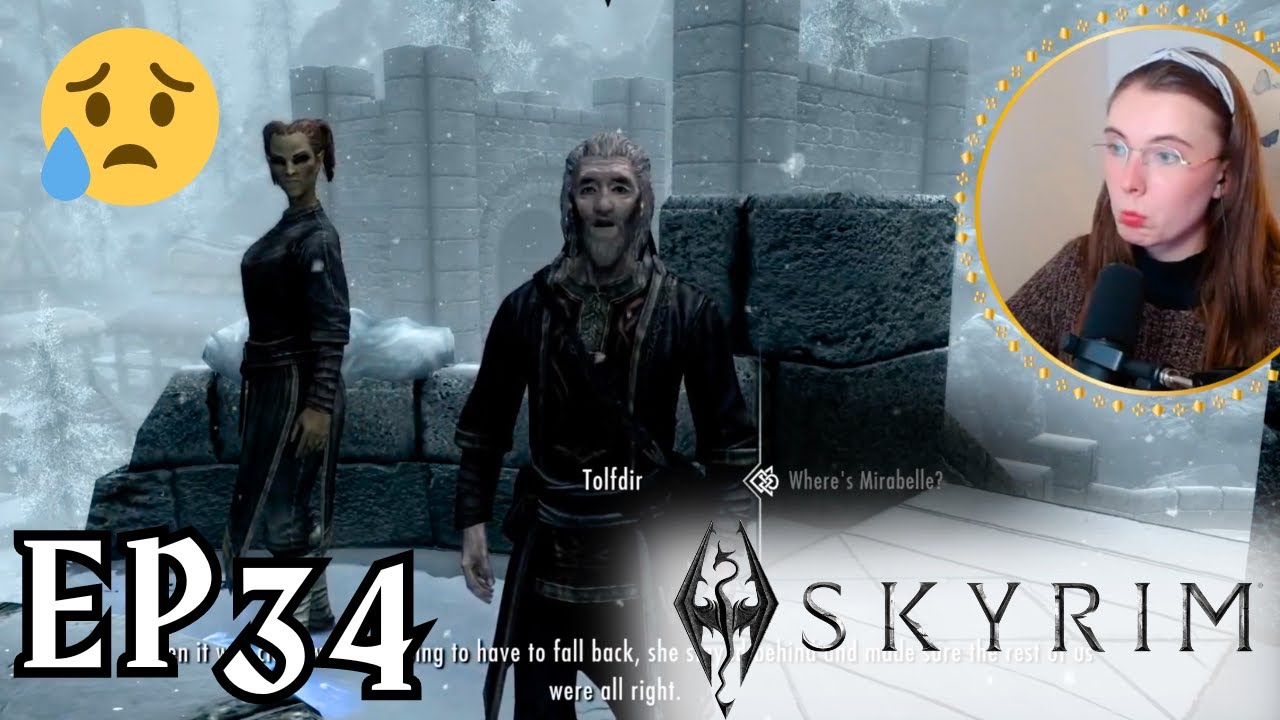 Playing SKYRIM for the first time! ep34 🐉 let's play Elder Scrolls V ...