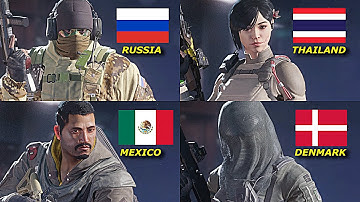 Rainbow Six Siege X - ALL 74 Operator