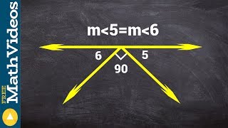 Determine the values of two angles that lie on a lie with a third angle