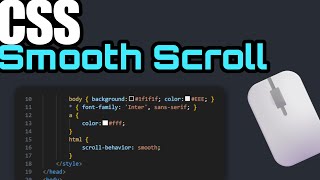Smooth Scroll: Add CSS & HTML Smooth Scrolling to Your Website