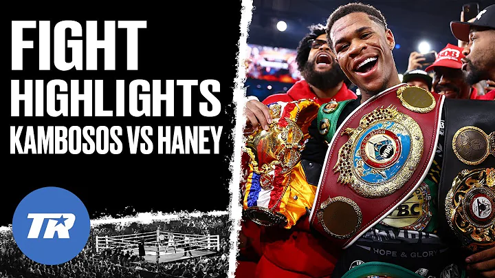 Devin Haney Becomes Undisputed Lightweight Champio...