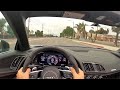 2020 Audi R8 V10 Performance Spyder POV Drive (3D Audio)(ASMR)