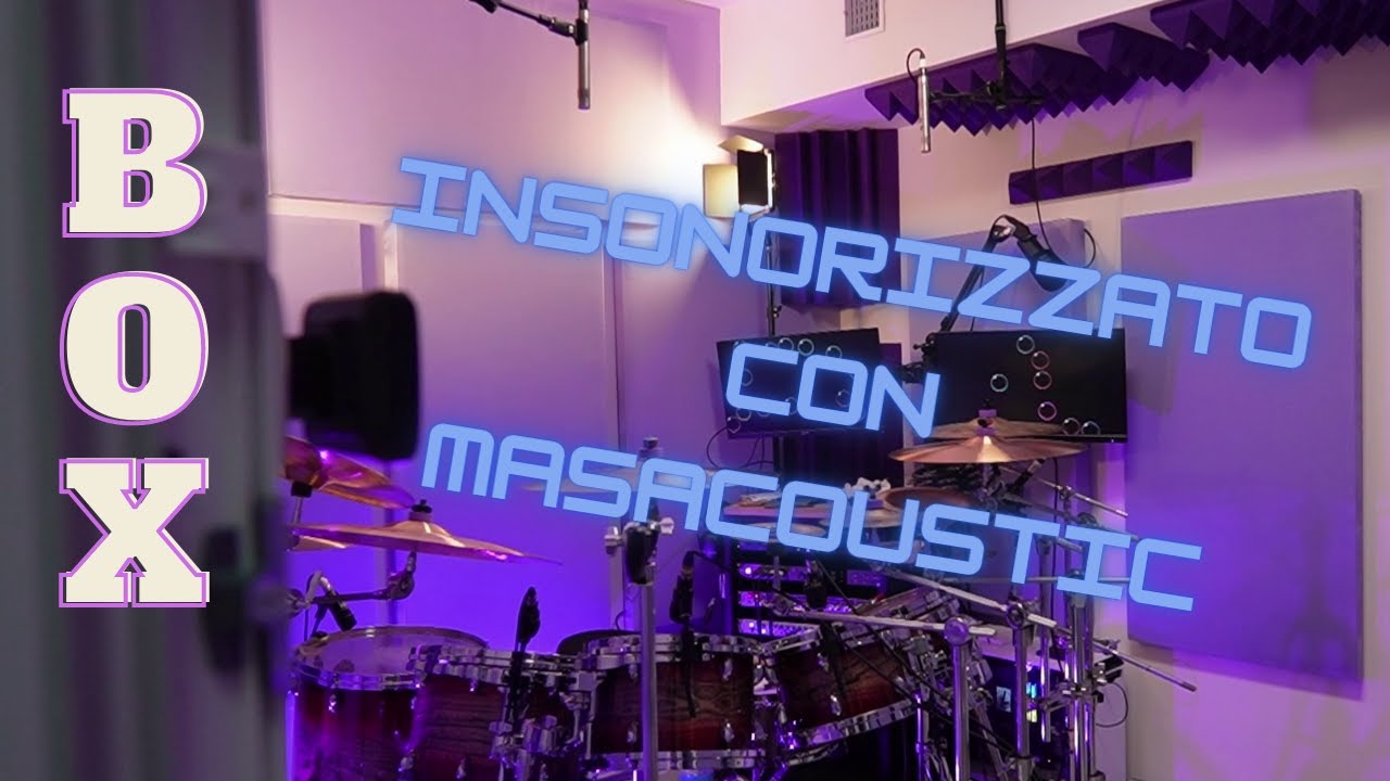 Box insonorizzato con MasAcoustic - YouTube