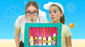 Ruby and Bonnie Guess The Drink Challenge!!