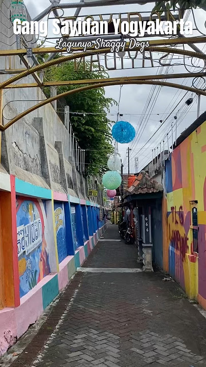 Gang Sayidan di Yogyakarta #gang #sayidan #yogyakarta #jogja #shaggy #dog #youtubeshorts #shorts #yt