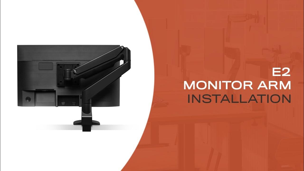 HAT Design Works E2 Monitor Arm Installation YouTube