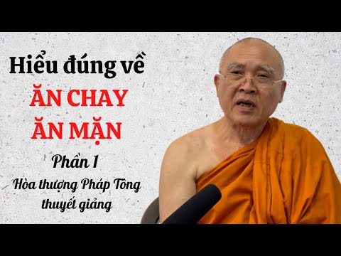 Video: Một Thiền Sinh Có Phải ăn Chay Không?