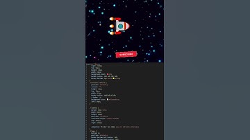 flying rocket 🚀 animation using Html Css #coding #viral #shorts #shortsfeed  #animation #html #css