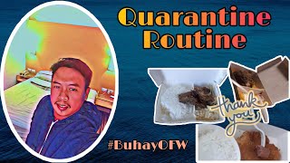 DAILY ROUTINE DURING QUARANTINE PERIOD | Buhay OFW | LaGaw Ni ONSE