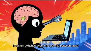 MULTITASKING IS DESTROYING YOUR BRAIN — HERE’S WHY! 🧠⚠️