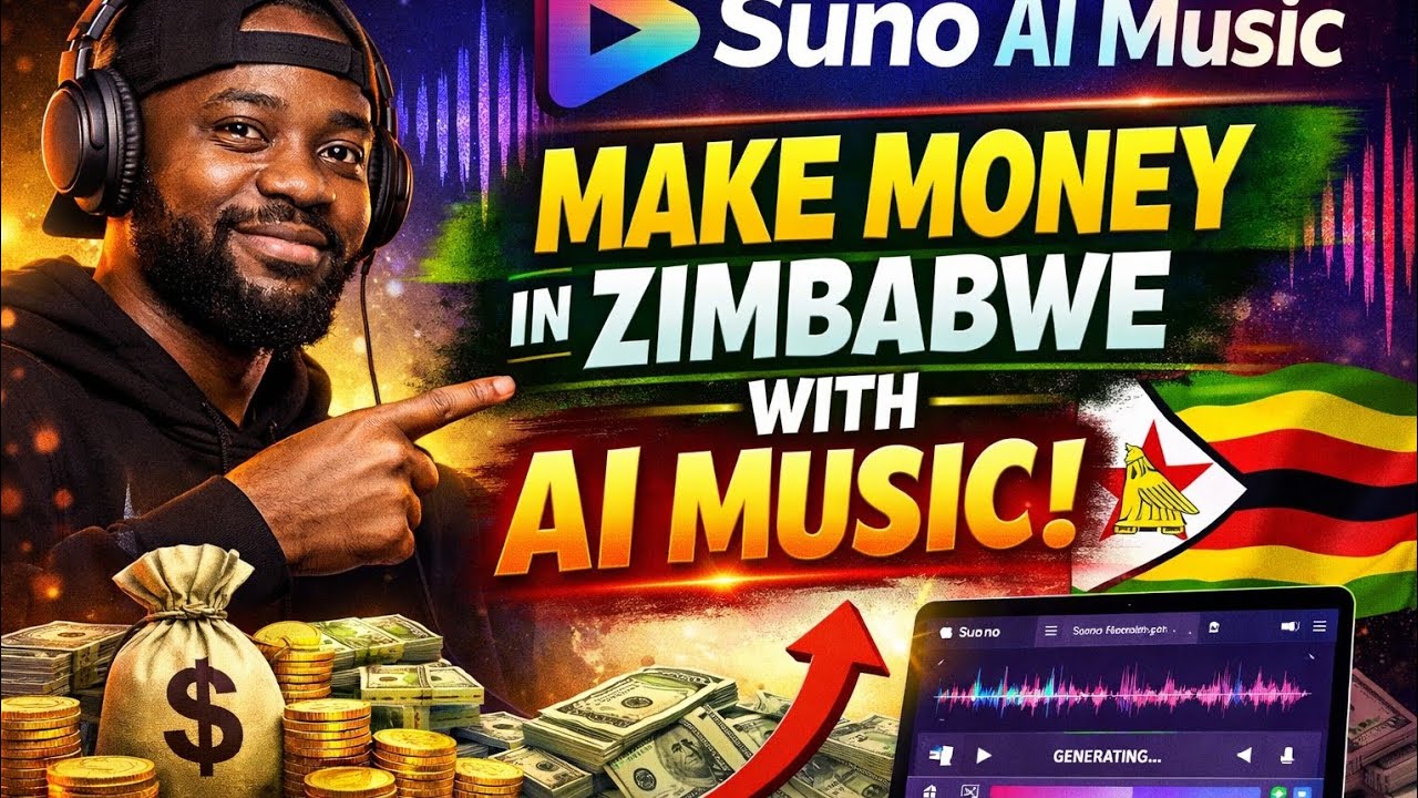 How Zimbabweans Can Make Money with Suno AI Music FAST! 