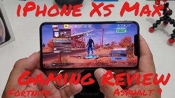 iPhone Xs Max Gaming Review//Fortnite, Asphalt 9, & Tekken